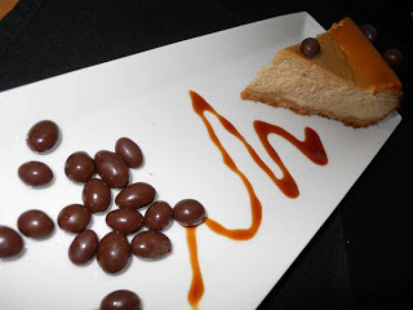 Capuccino Cheesecake, Tarta de queso y café - Preparación paso 6