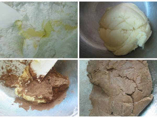 Conchas, pan dulce mexicano - Preparación paso 2