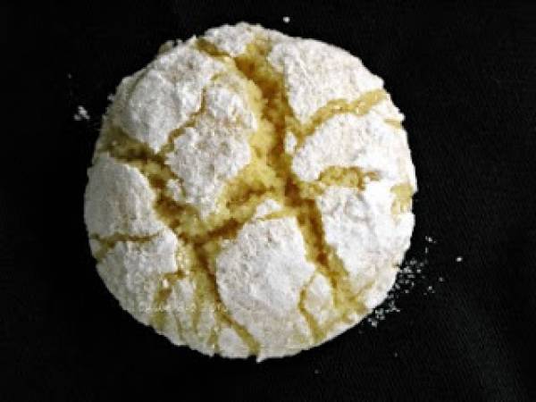 Galletitas mágicas blancas craqueladas - Preparación paso 8