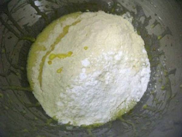 Galletitas mágicas blancas craqueladas - Preparación paso 4