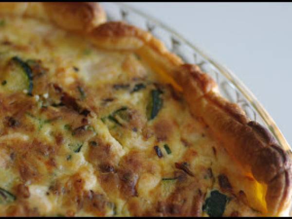 Quiche de salmón y mascarpone - Preparación paso 8