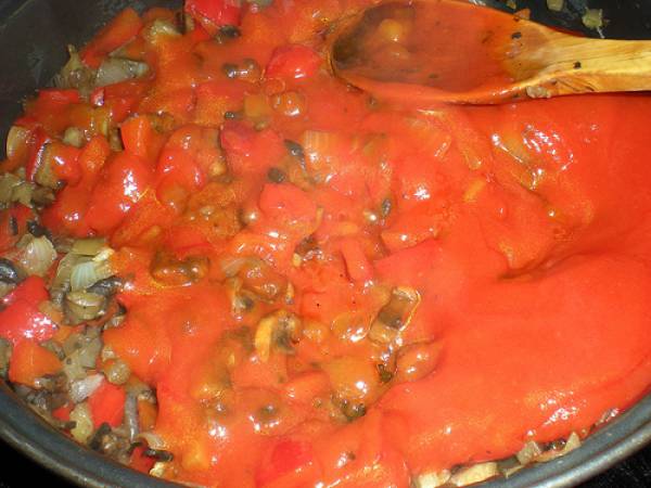 Lasaña de verduras y atún paso a paso - Preparación paso 4