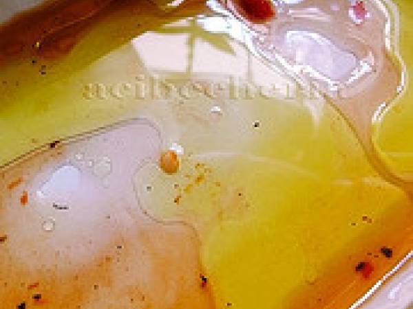 Piquillos rellenos de atún y salsa - Preparación paso 2