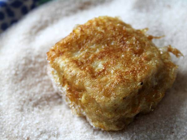 Leche frita de Baileys y canela - Preparación paso 7