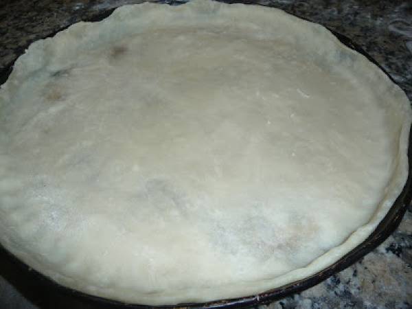 Tarta por dos ( zapallitos y puerros ) - Preparación paso 1