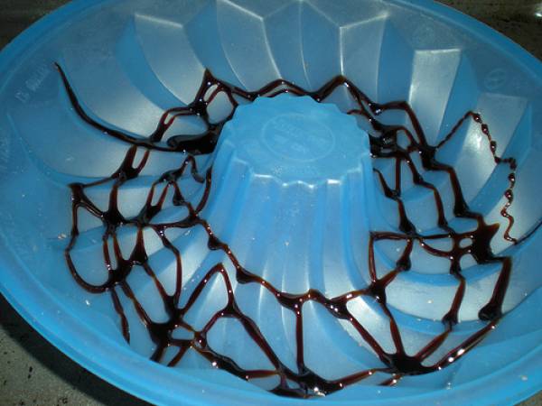 Puding de kakis persimon. Paso a paso - Preparación paso 7