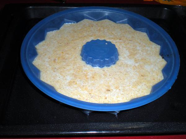 Puding de kakis persimon. Paso a paso - Preparación paso 8