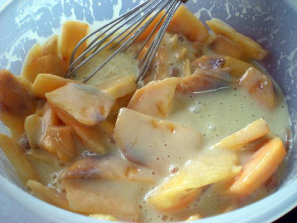 Tarta de kakis persimon paso a paso - Preparación paso 5