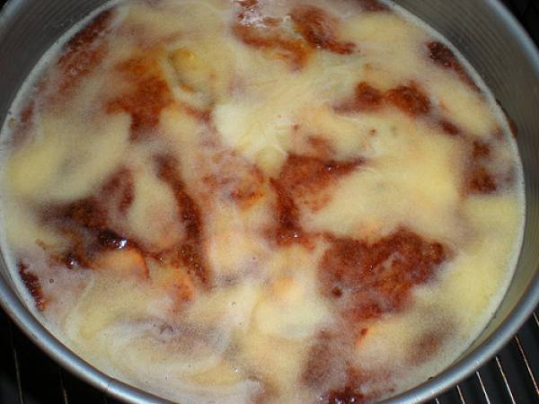 Tarta de kakis persimon paso a paso - Preparación paso 8