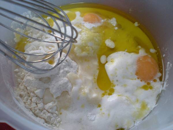 Tarta de kakis persimon paso a paso - Preparación paso 2