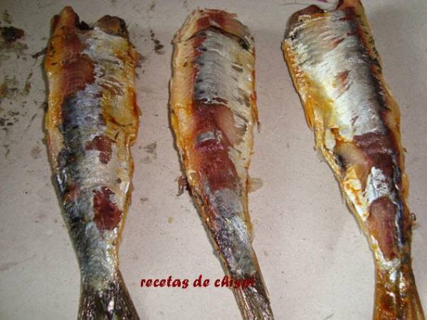 Tapa de sardina vieja - Preparación paso 2