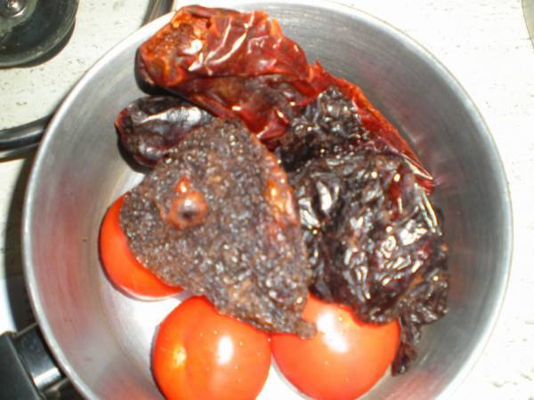 Enchiladas rojas de pollo - Preparación paso 2