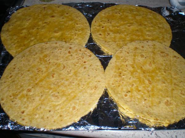 Enchiladas rojas de pollo - Preparación paso 3