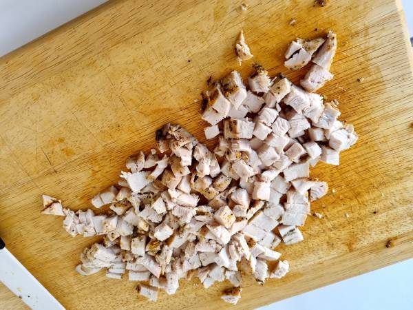 Coronation chicken o pollo de la coronación {receta británica} - Preparación paso 3