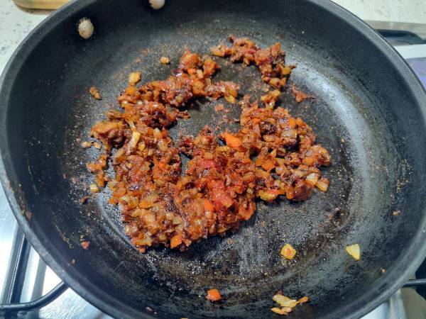 Coronation chicken o pollo de la coronación {receta británica} - Preparación paso 4