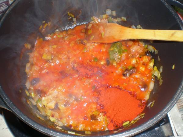 Guiso de bacalao con alcachofas - Preparación paso 3
