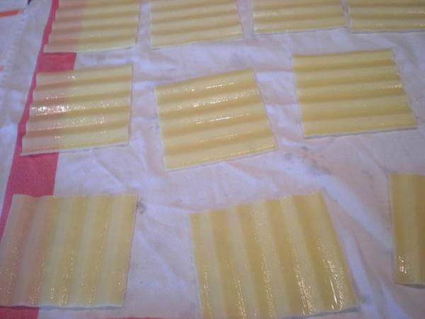 Canelones de pollo con bechamel de calabacín - Preparación paso 8