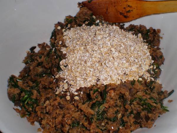 Albóndigas de berenjenas y salsa de tomate especiada - Preparación paso 1