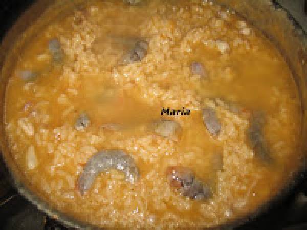 Mi nueva minipimer 7 braun y un arroz con chipirones - Preparación paso 6