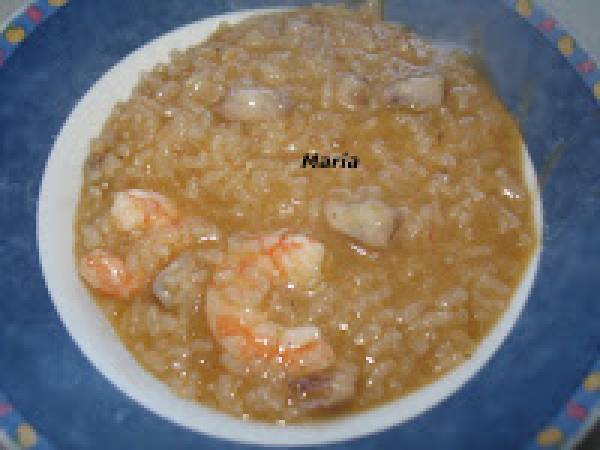 Mi nueva minipimer 7 braun y un arroz con chipirones - Preparación paso 7