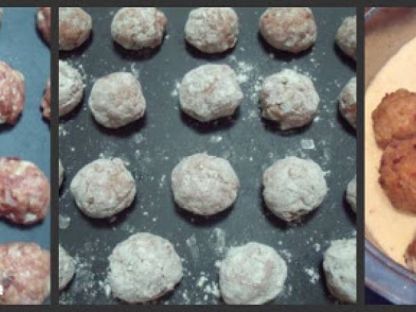 Albóndigas de carne con queso de tetilla - Preparación paso 3