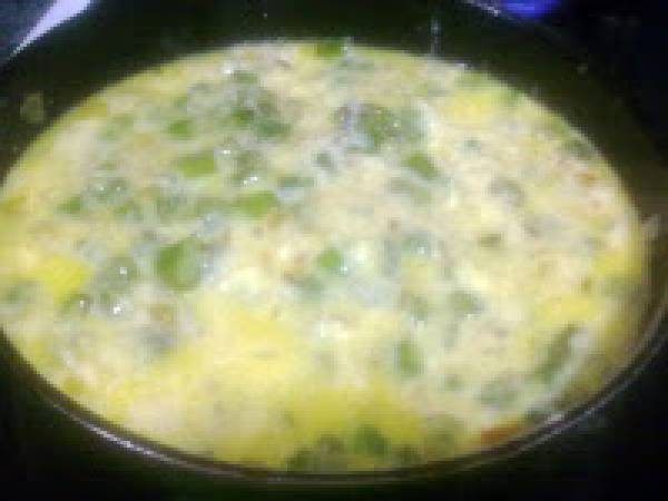 Tartaletas de espárragos con queso - Preparación paso 4