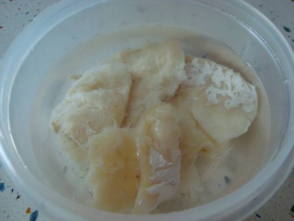 Tortillas de bacalao - Preparación paso 1