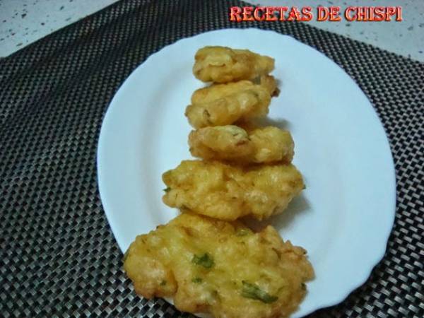 Tortillas de bacalao - Preparación paso 4