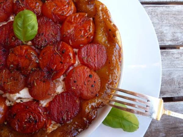 Tarta tatin de tomates - Preparación paso 4