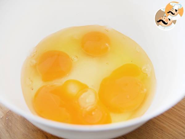 Coulant de chocolate - Preparación paso 1