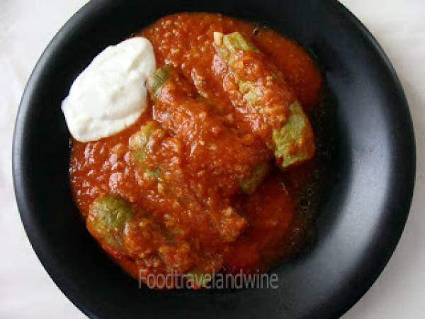 Kousa Mahshi ( version vegetariana) y Fatayer de Espinacas - Preparación paso 4