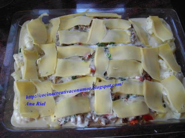 Pastel de carne gratinado con coliflor - Preparación paso 6
