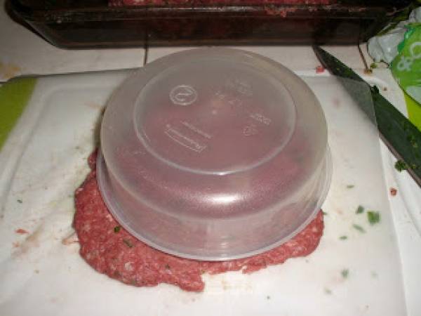 Hamburguesas al carbón. - Preparación paso 2