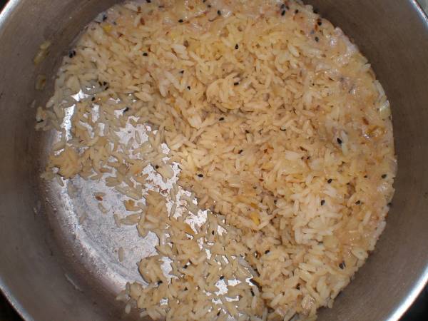 Pollo mughlai con pilaf - Preparación paso 8