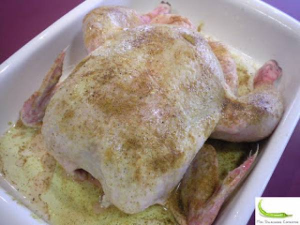 Pollo tropical al curry - Preparación paso 1