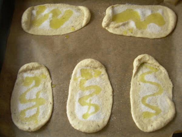 Torta de aceite y anís - Preparación paso 3