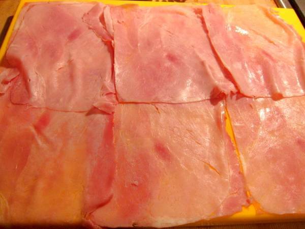 Canelones de brócoli y jamón de york - Preparación paso 2