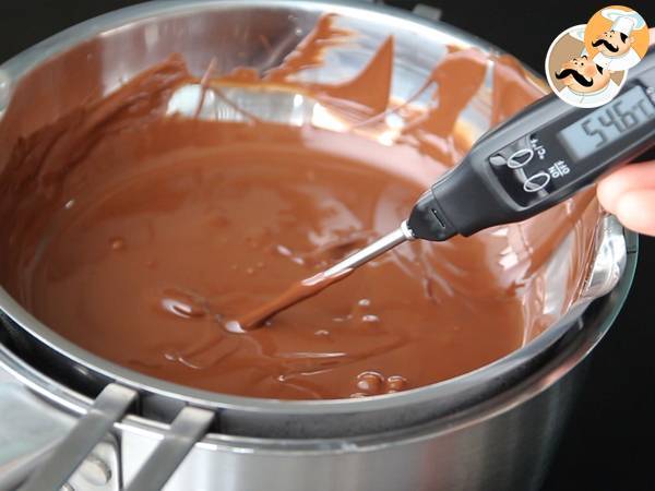 Huevos de Pascua de chocolate - Preparación paso 2