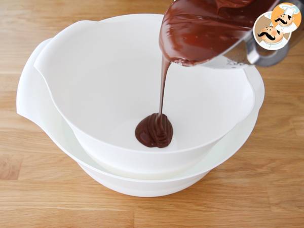 Huevos de Pascua de chocolate - Preparación paso 3