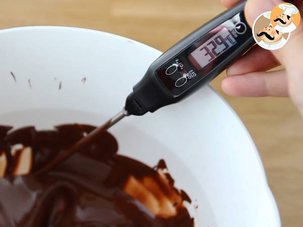 Huevos de Pascua de chocolate - Preparación paso 6