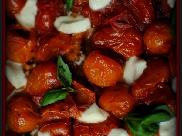 Tatín de tomates cherry y mozzarella - Preparación paso 4