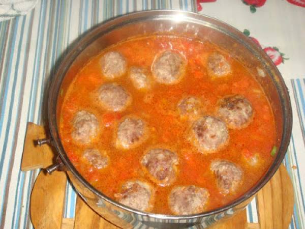 Albóndigas de carne picada al horno - Preparación paso 7