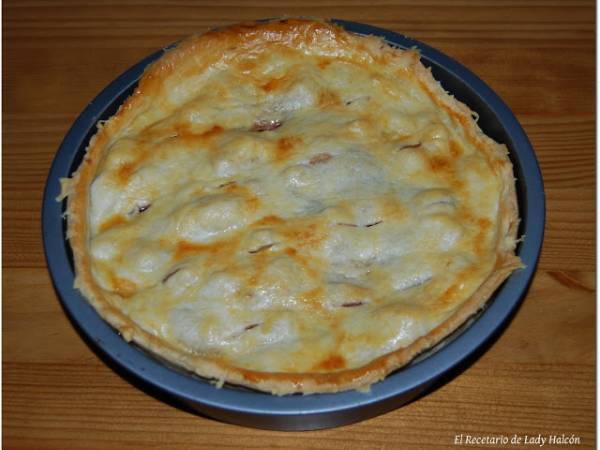 Tarta de manzanas y frambuesas o American Pie al estilo Jamie Oliver - Preparación paso 7