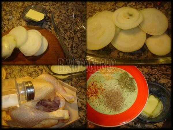 Pollo al horno jugoso - Preparación paso 3