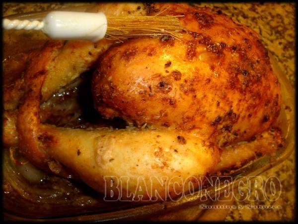 Pollo al horno jugoso - Preparación paso 6