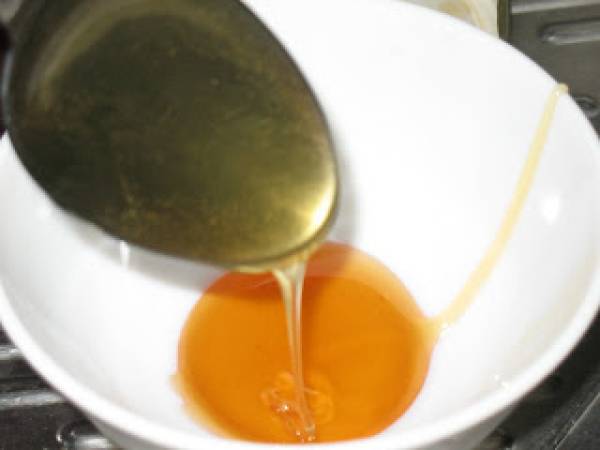 Espinacas con bacon en salsa de miel y jerez - Preparación paso 2