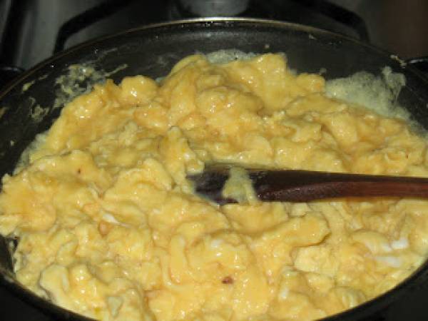 Espinacas con bacon en salsa de miel y jerez - Preparación paso 5