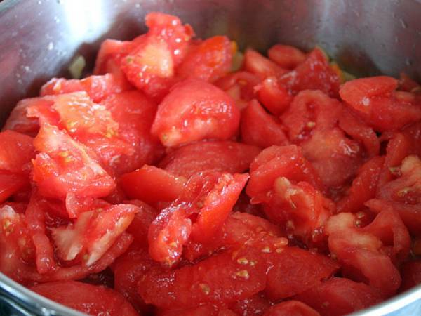 Albóndigas de caballa en salsa de tomate - Preparación paso 2