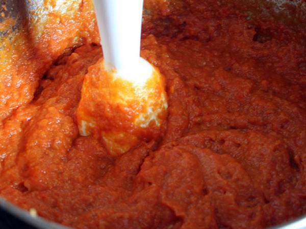 Albóndigas de caballa en salsa de tomate - Preparación paso 4