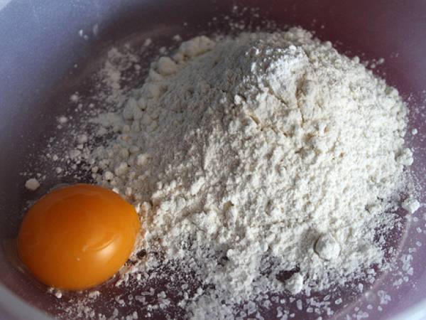 Langostinos en tempura - Preparación paso 1